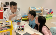 Dr X kenny with kids